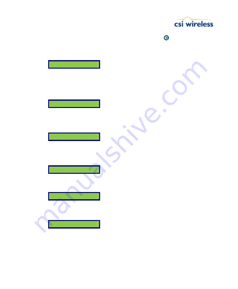 CSI Wireless DGPS MAX Reference Manual Download Page 87