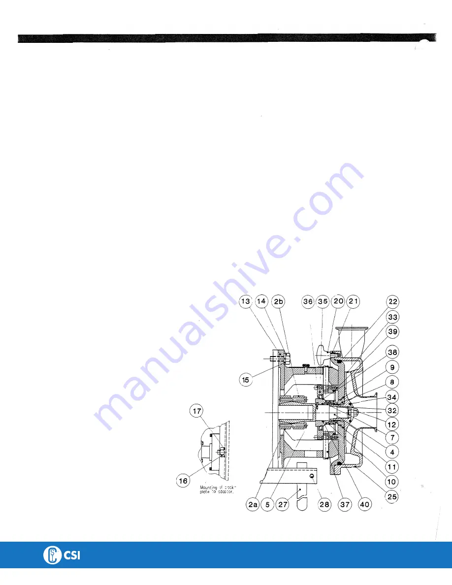 CSI ALFA LAVAL GHH-10 Instruction Manual Download Page 13