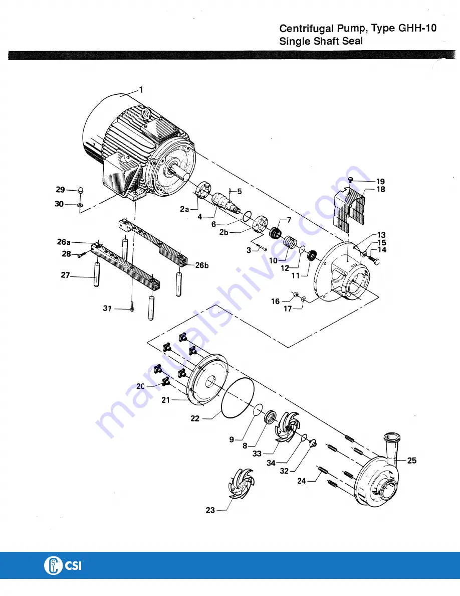 CSI ALFA LAVAL GHH-10 Скачать руководство пользователя страница 16