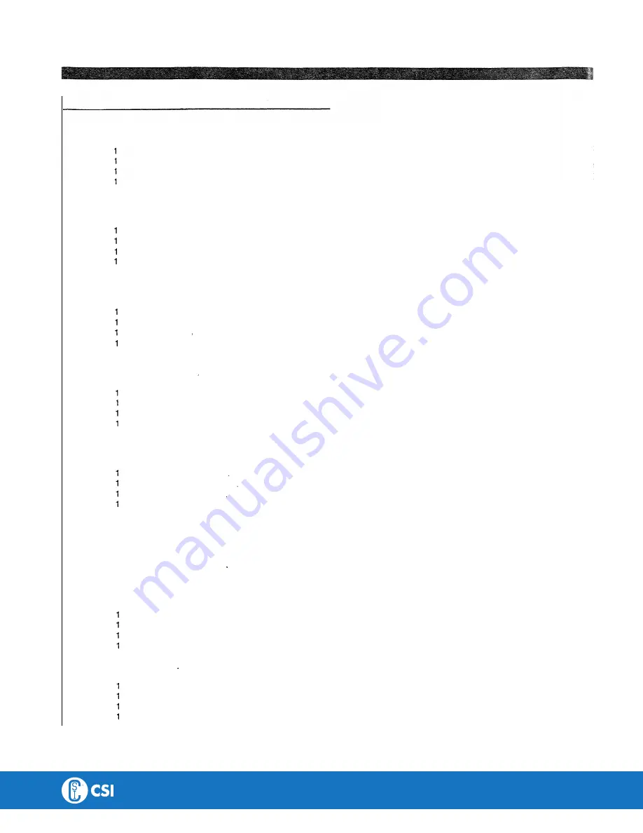 CSI ALFA LAVAL GHH-10 Instruction Manual Download Page 21