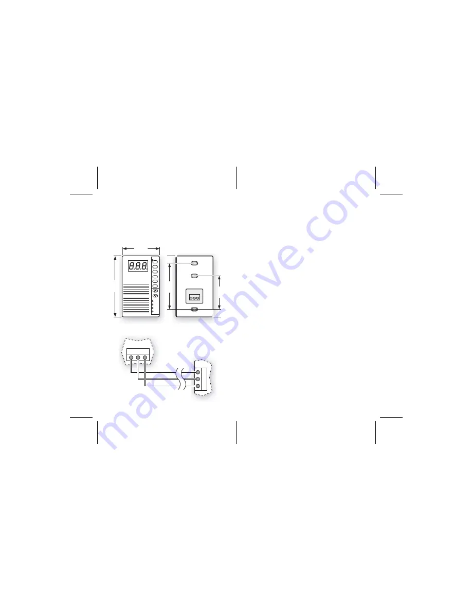 CSI I/STAT-LCD Installation Sheet Download Page 2