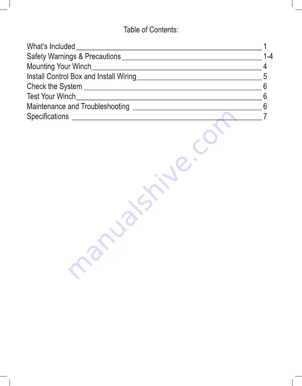 CSI X3500 Installation Manual & Safety Instructions Download Page 2