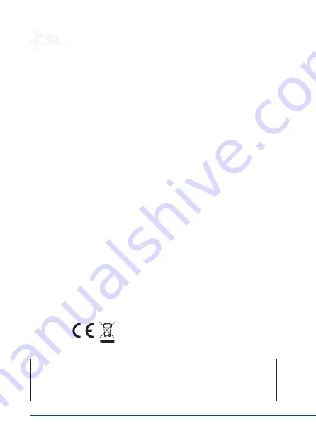 CSL 20200401SZ226 User Manual Download Page 14