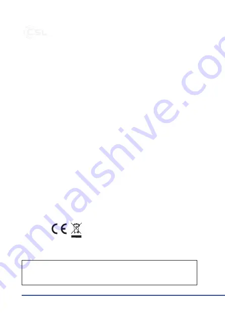 CSL 20200604SZ172 User Manual Download Page 10