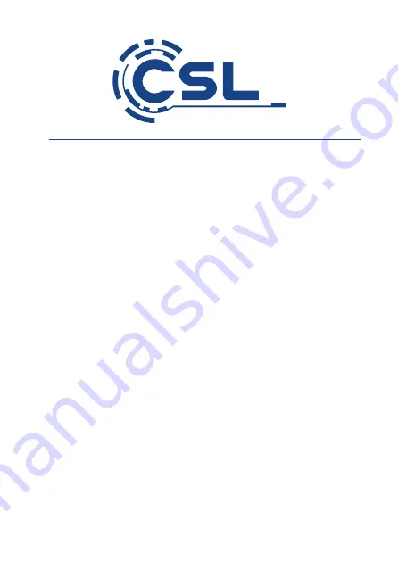 CSL 303106 User Manual Download Page 1