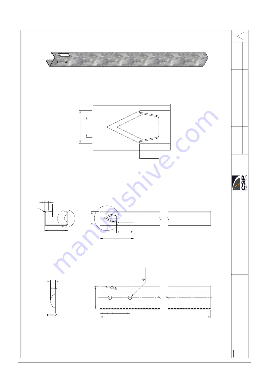 CSP Paciﬁc SENTRY BARRIER Product And Installation Manual Download Page 28