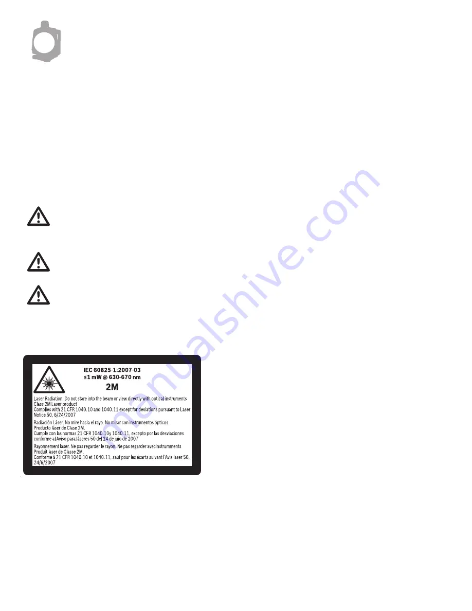 CST/BERGER LM30 Instruction Manual Download Page 28