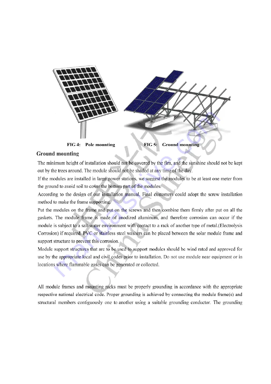 CSUN 180-72M Installation Manual Download Page 7