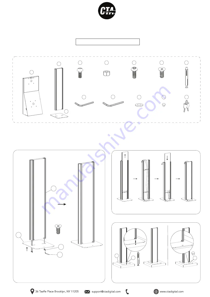 CTA ADD-FS2VDMB Instruction Manual Download Page 1