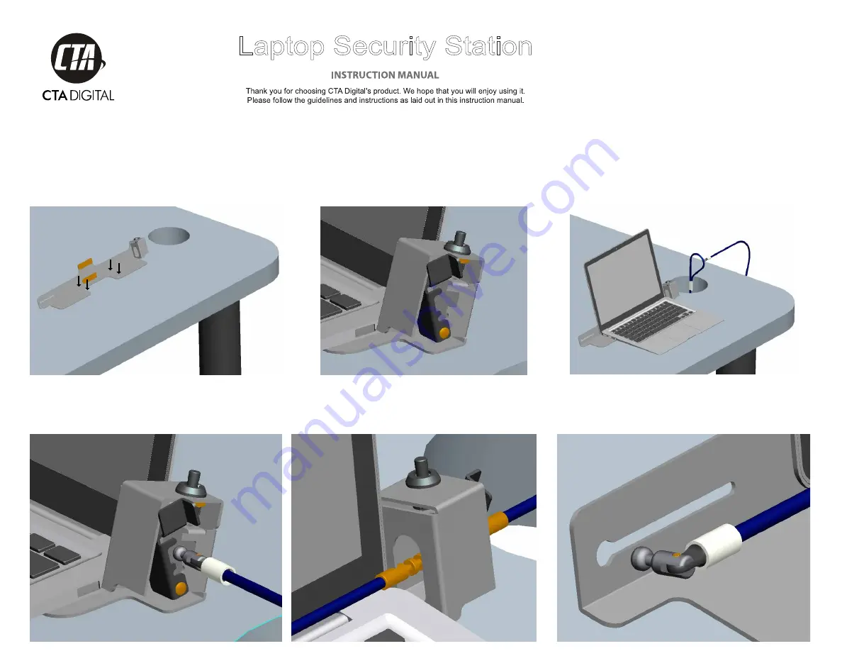 CTA PAD-LSS Instruction Manual Download Page 1