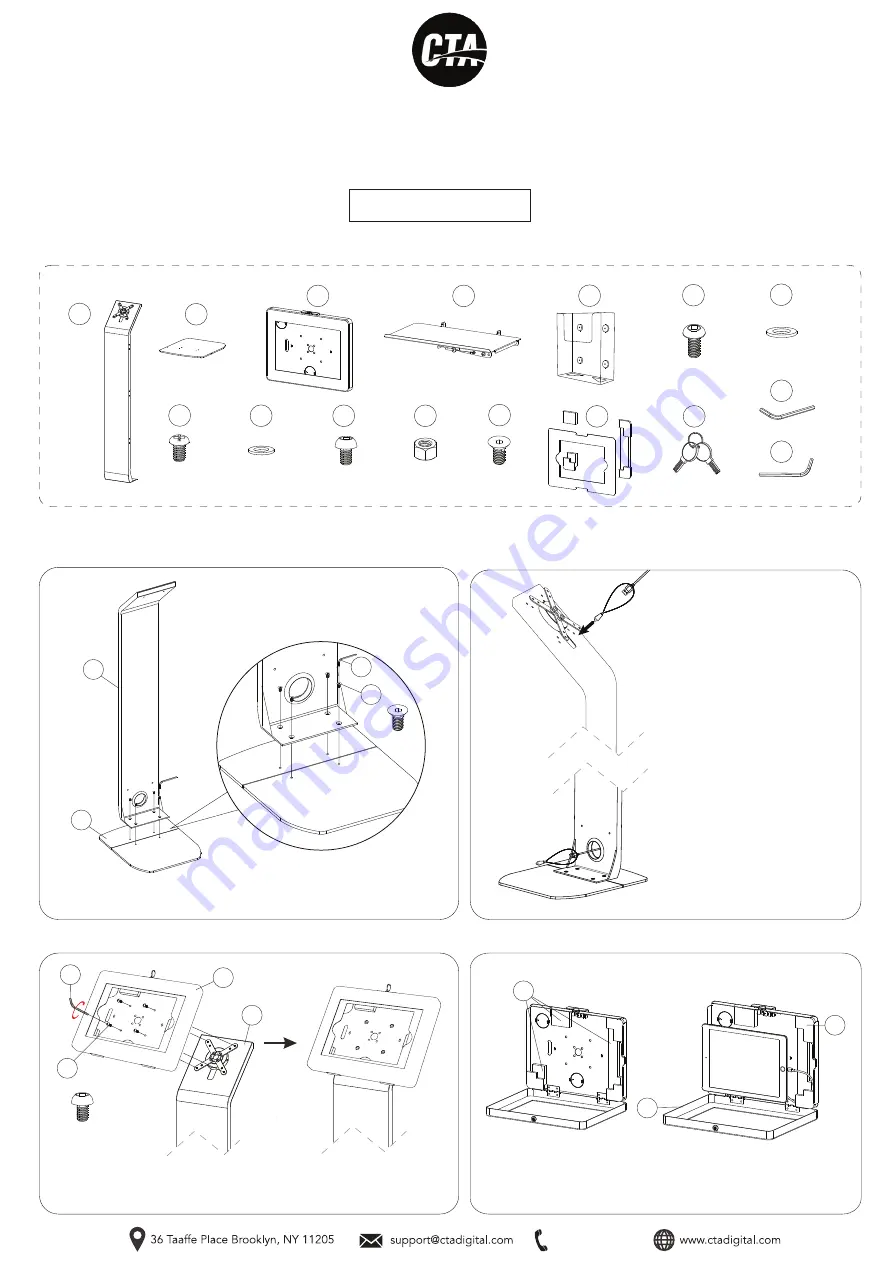 CTA PAD-PARAFK Скачать руководство пользователя страница 1