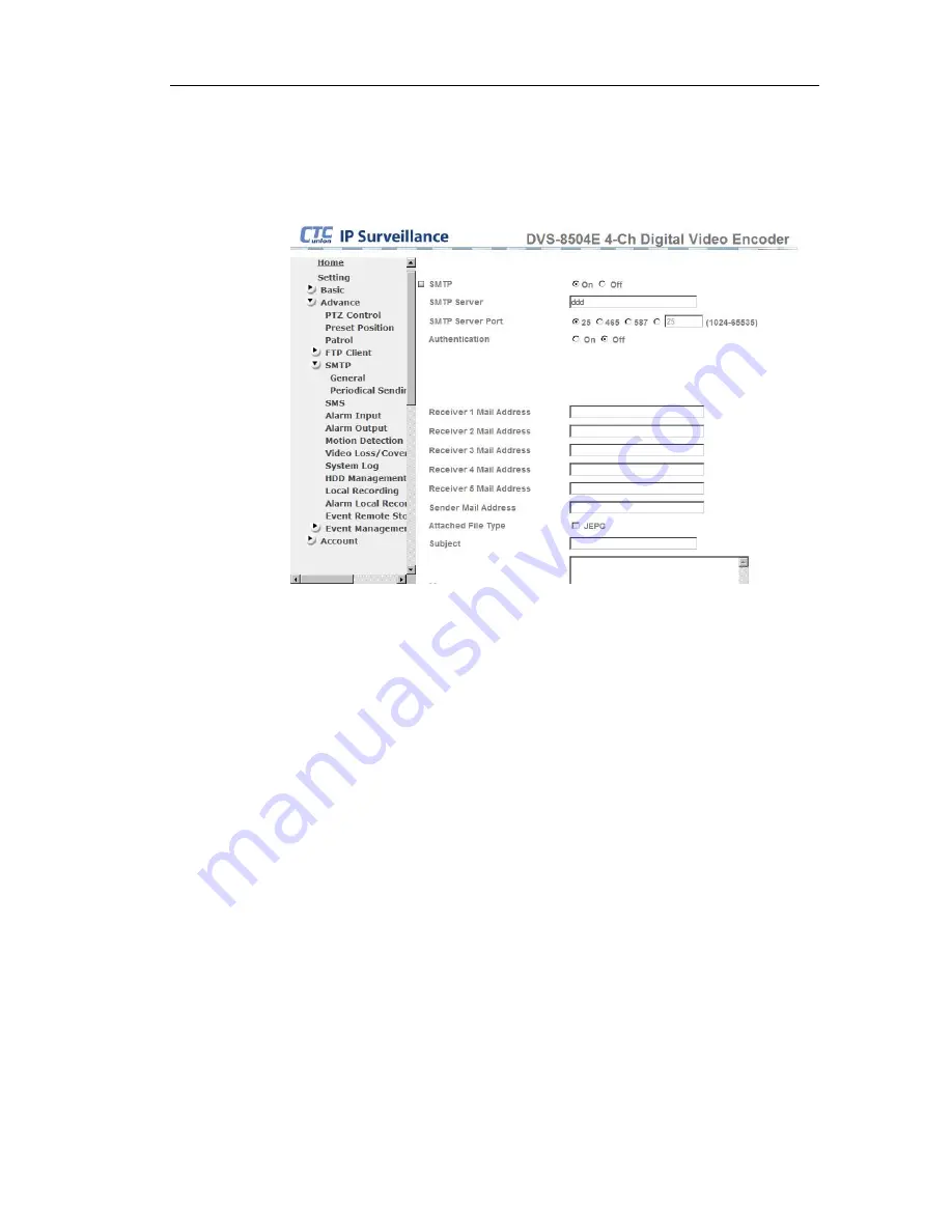 CTC Union DVS-8504E Скачать руководство пользователя страница 38