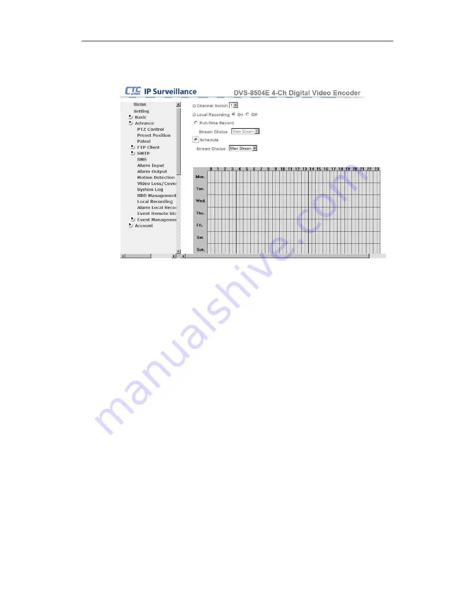 CTC Union DVS-8504E User Manual Download Page 48