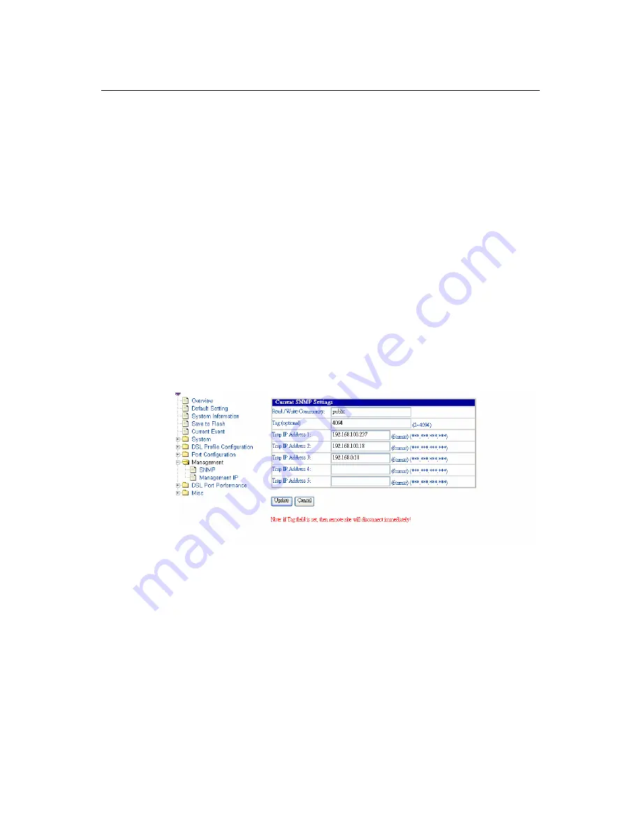 CTC Union IP DSLAM for ADSL IPDSLAM-A8/A16 User Manual Download Page 48