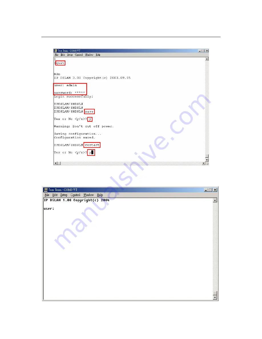 CTC Union IP DSLAM for ADSL IPDSLAM-A8/A16 User Manual Download Page 123