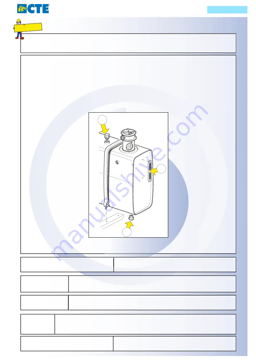 CTE B-LIFT PRO Series Instructions For Use And Maintenance Manual Download Page 113