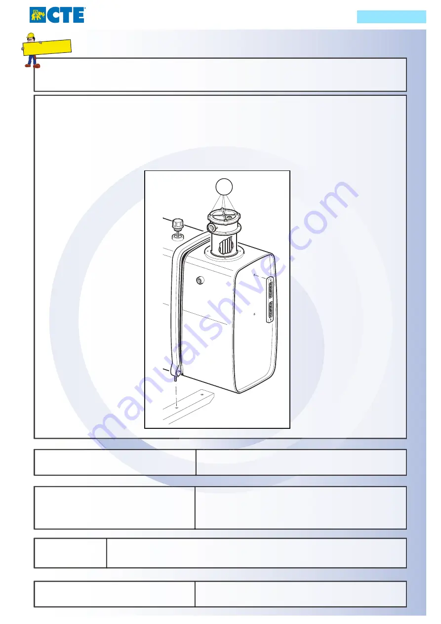 CTE B-LIFT PRO Series Instructions For Use And Maintenance Manual Download Page 116