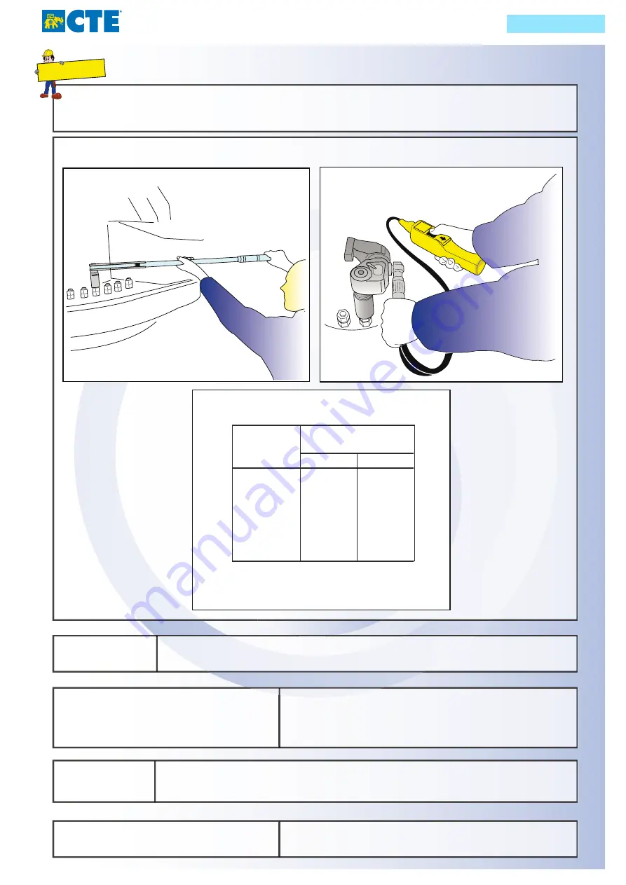 CTE B-LIFT PRO Series Instructions For Use And Maintenance Manual Download Page 117