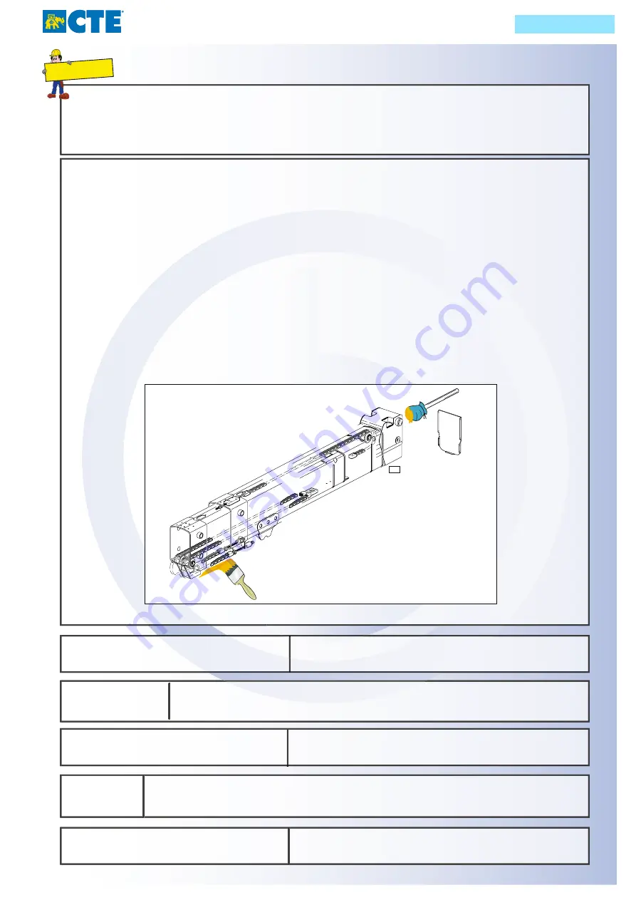 CTE B-LIFT PRO Series Instructions For Use And Maintenance Manual Download Page 120