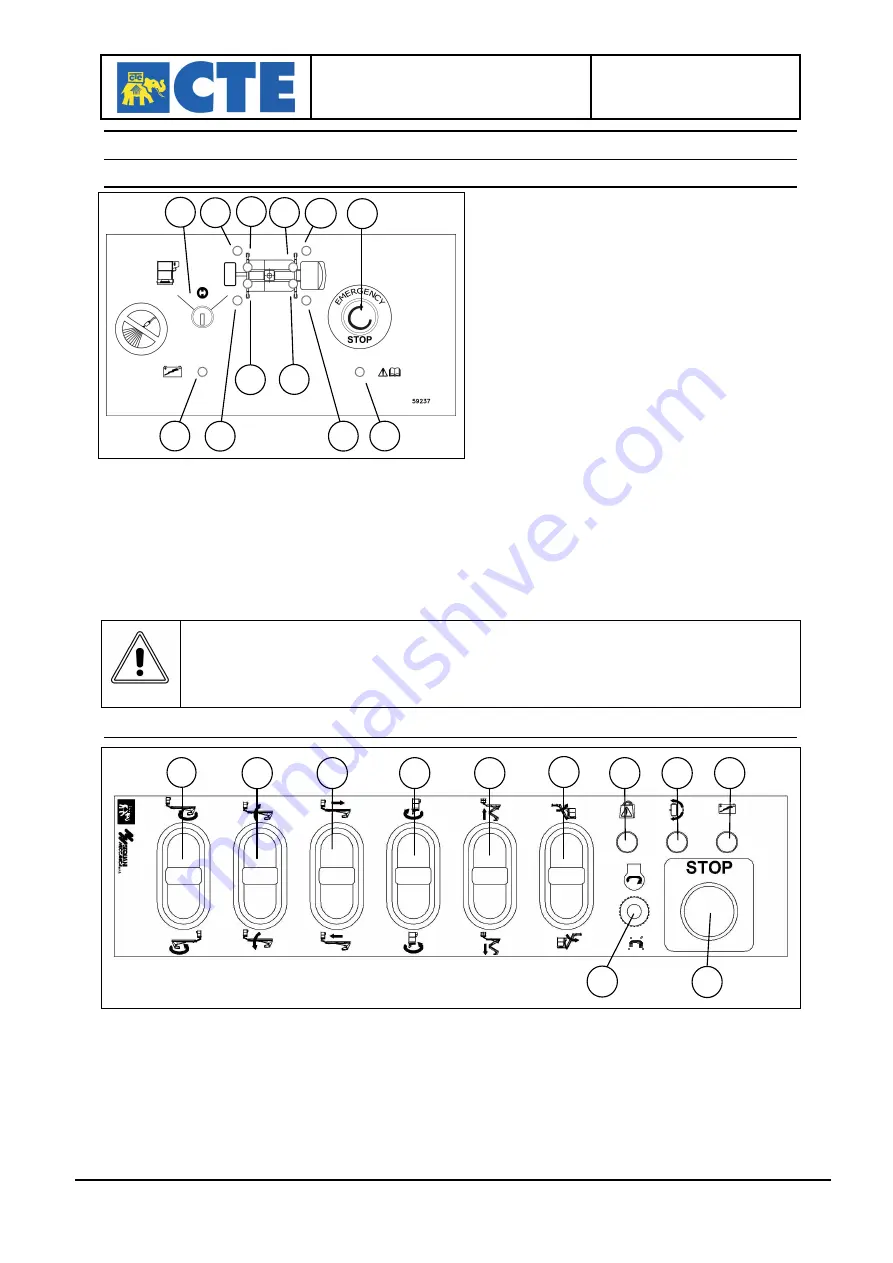 CTE ZED 23.2 JH Use And Maintenance Manual Download Page 17