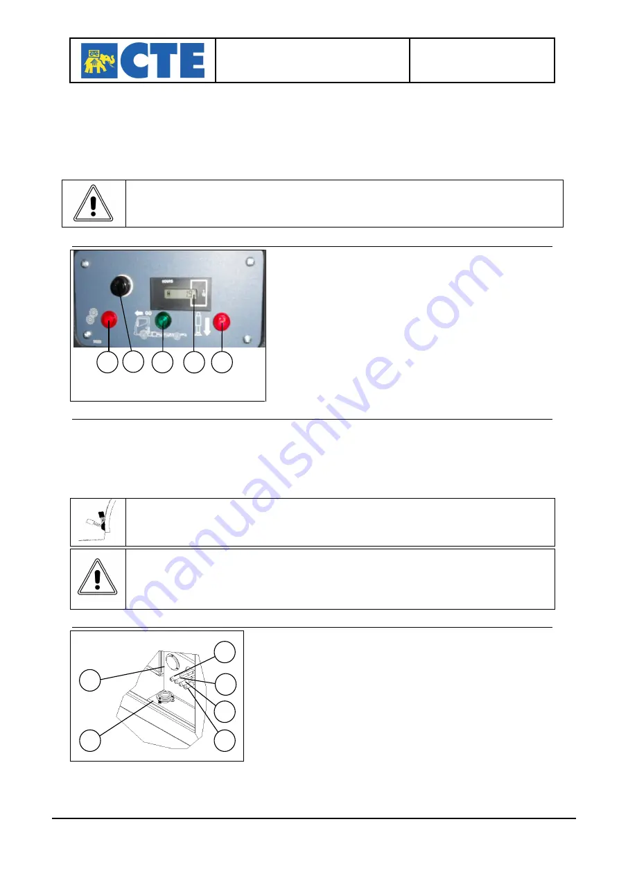 CTE ZED 23.2 JH Use And Maintenance Manual Download Page 19