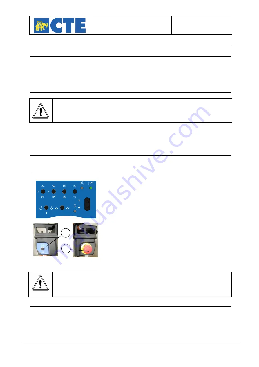 CTE ZED 23.2 JH Use And Maintenance Manual Download Page 33