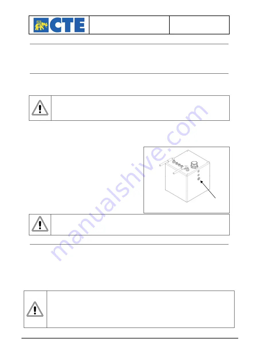 CTE ZED 23.2 JH Use And Maintenance Manual Download Page 40