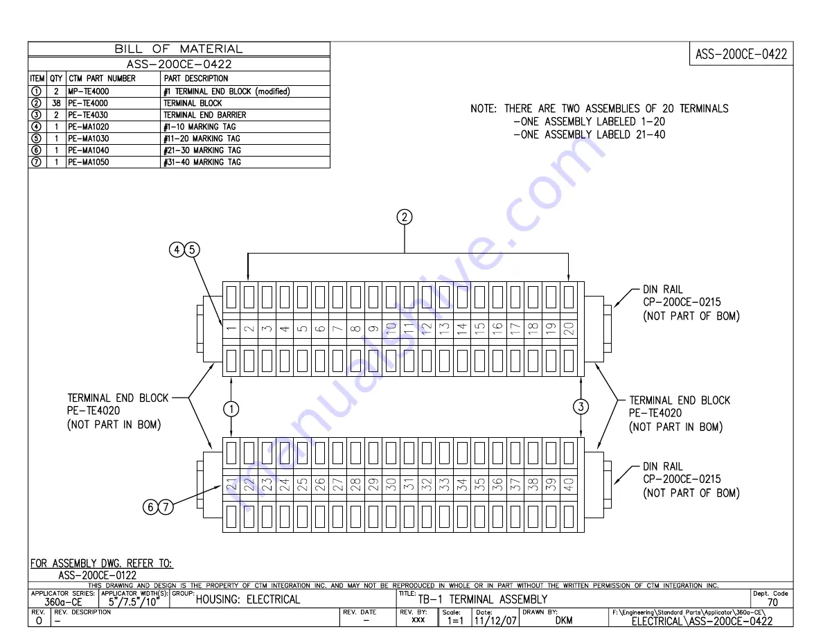 CTM 360a series Maintenance And Service Manual Download Page 118