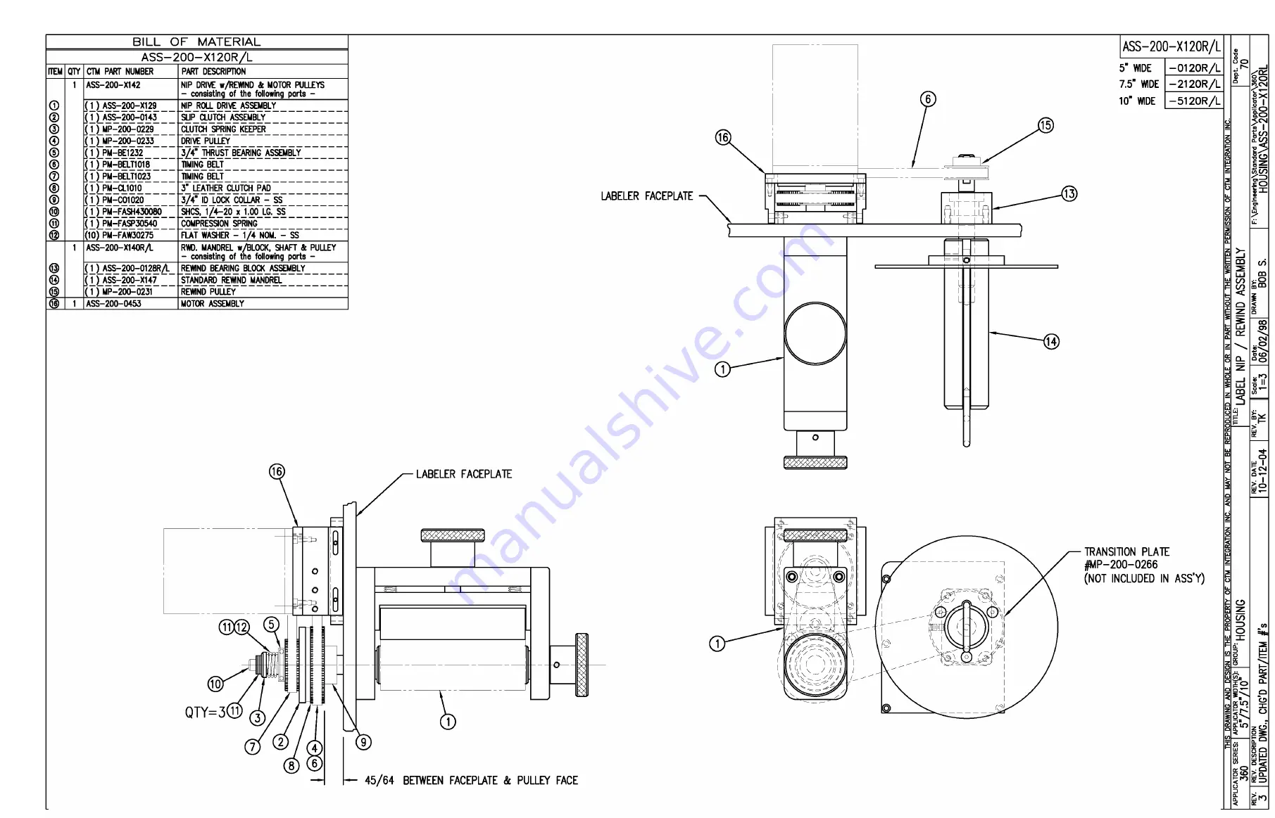 CTM 360a series Maintenance And Service Manual Download Page 141