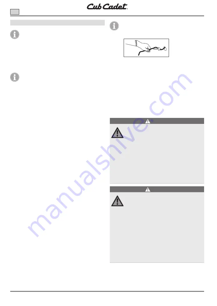 Cub Cadet 17CIDGHB603 Скачать руководство пользователя страница 196