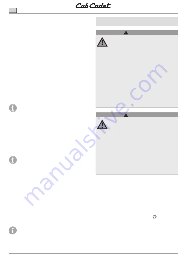 Cub Cadet 17CIDGHB603 Скачать руководство пользователя страница 244