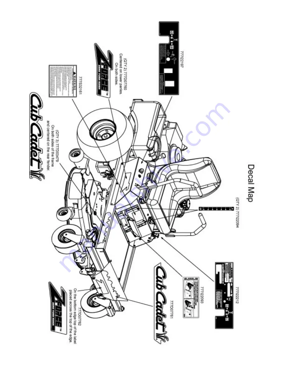 Cub Cadet 18.5HP Z-Force 42 Скачать руководство пользователя страница 26