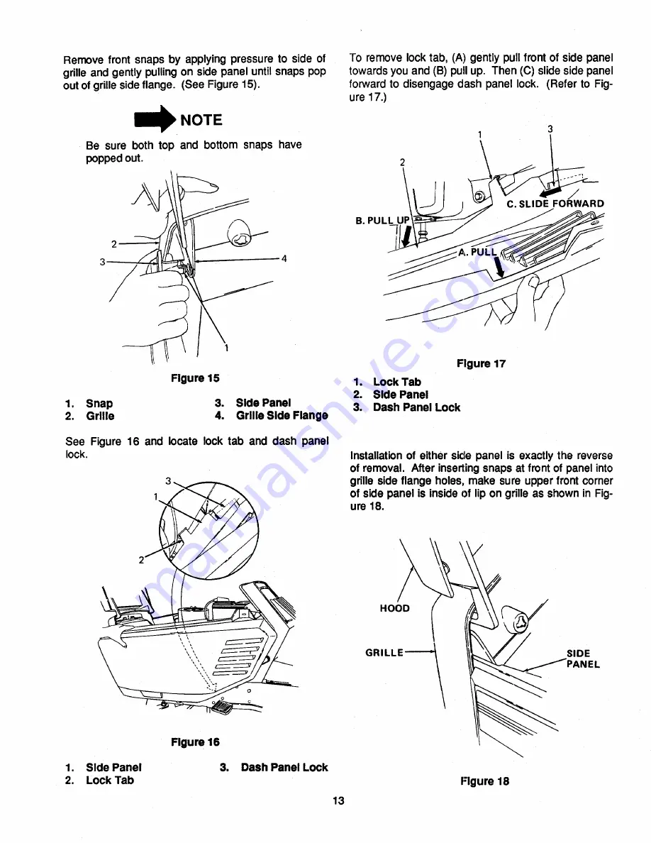 Cub Cadet 1882 Owner'S Manual Download Page 13