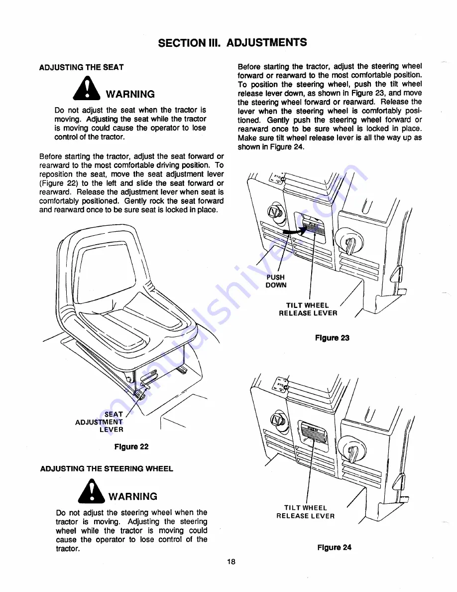 Cub Cadet 1882 Owner'S Manual Download Page 18