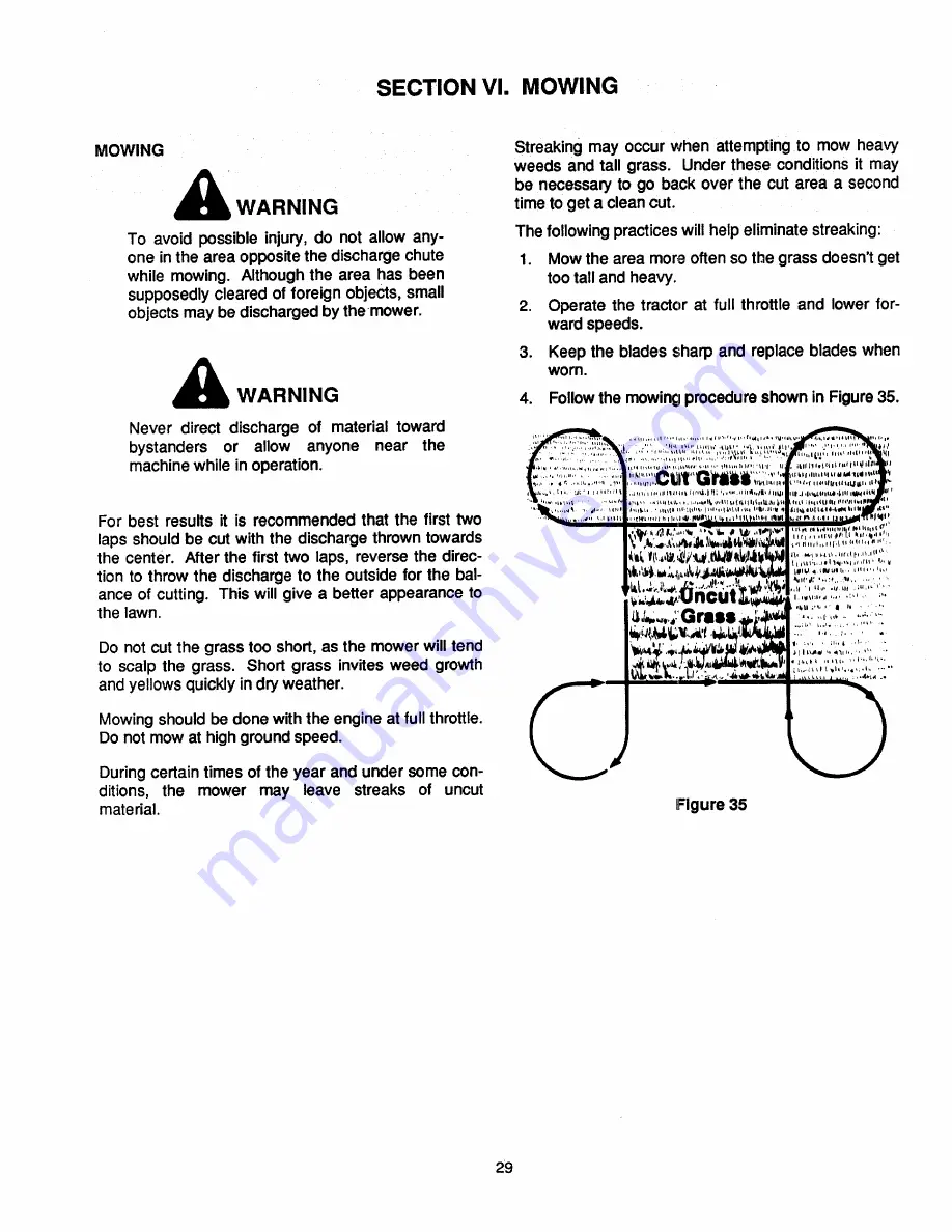 Cub Cadet 1882 Owner'S Manual Download Page 29