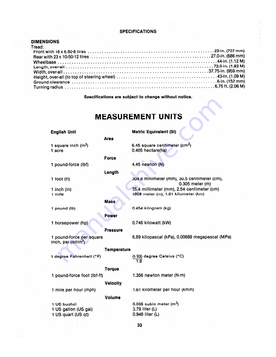 Cub Cadet 682142 Owner'S Manual Download Page 35