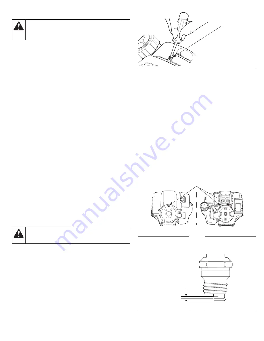 Cub Cadet BC490 Operator'S Manual Download Page 44