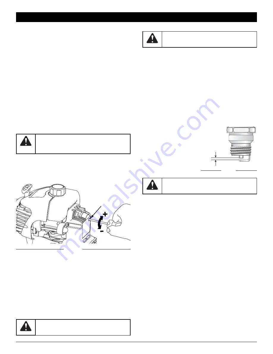 Cub Cadet CC2090 Operator'S Manual Download Page 16