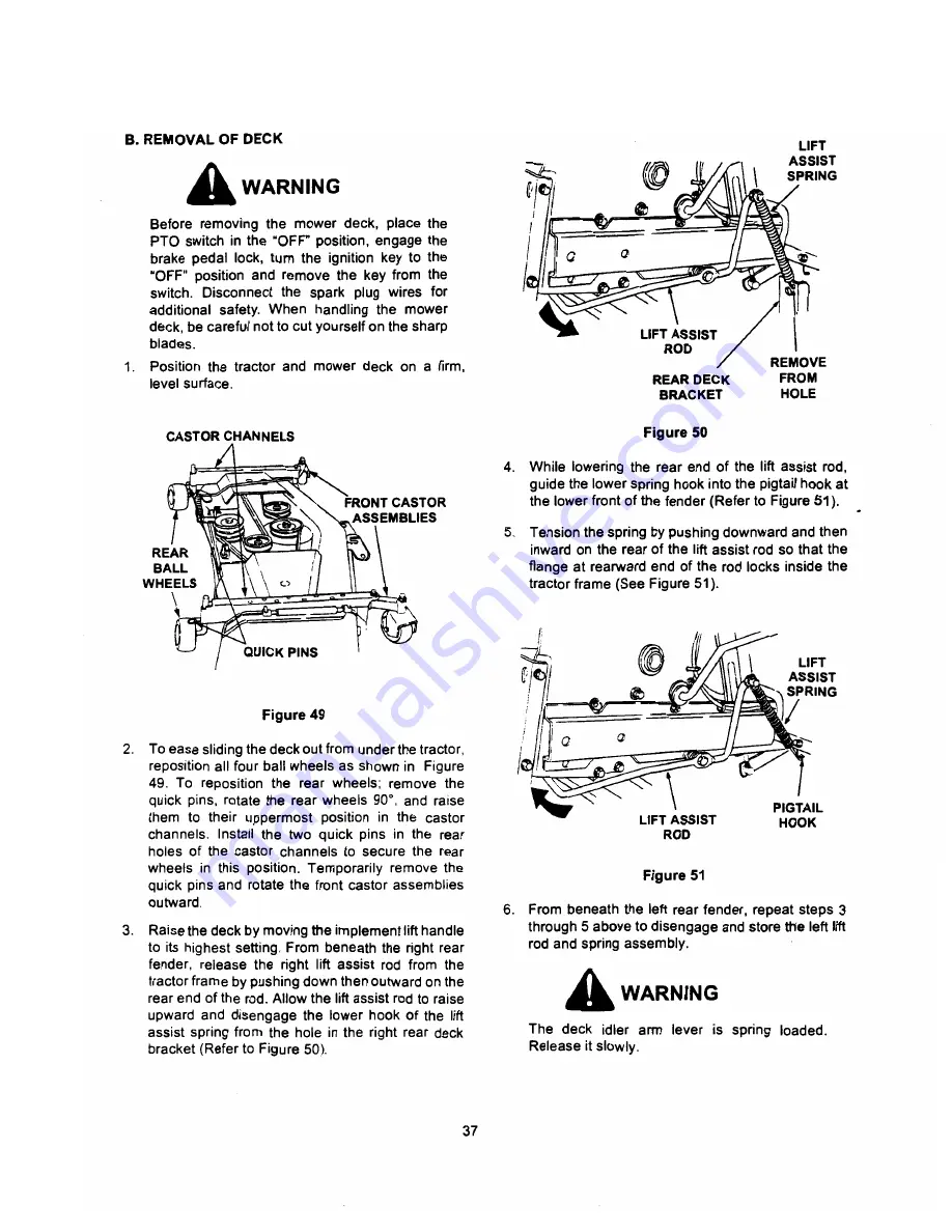 Cub Cadet GT 2521 Operator'S Manual Download Page 37