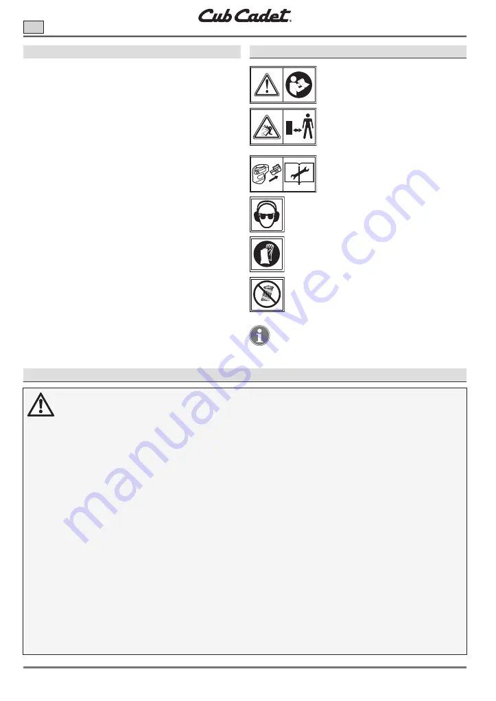 Cub Cadet LH5 H60 Manual Download Page 26