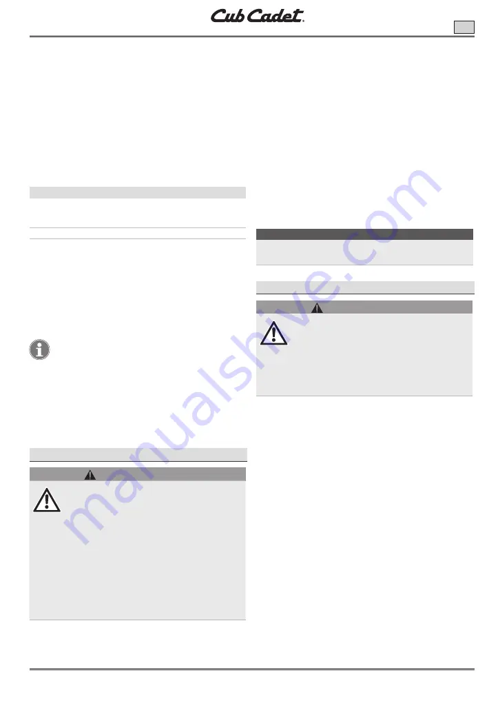 Cub Cadet LH5 H60 Manual Download Page 51