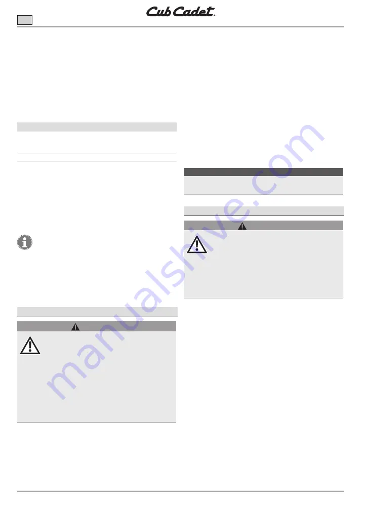 Cub Cadet LH5 H60 Manual Download Page 60