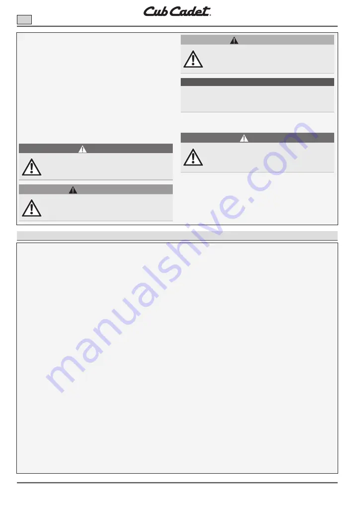 Cub Cadet LH5 H60 Manual Download Page 72