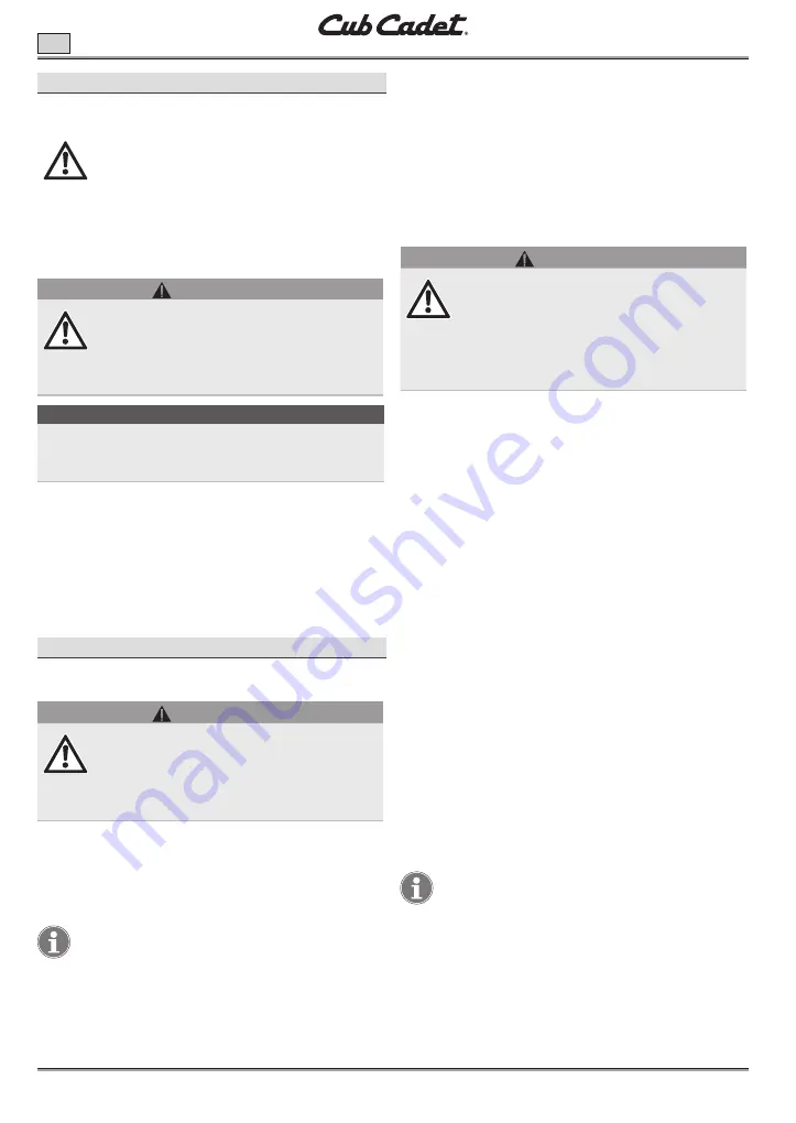 Cub Cadet LH5 H60 Manual Download Page 84