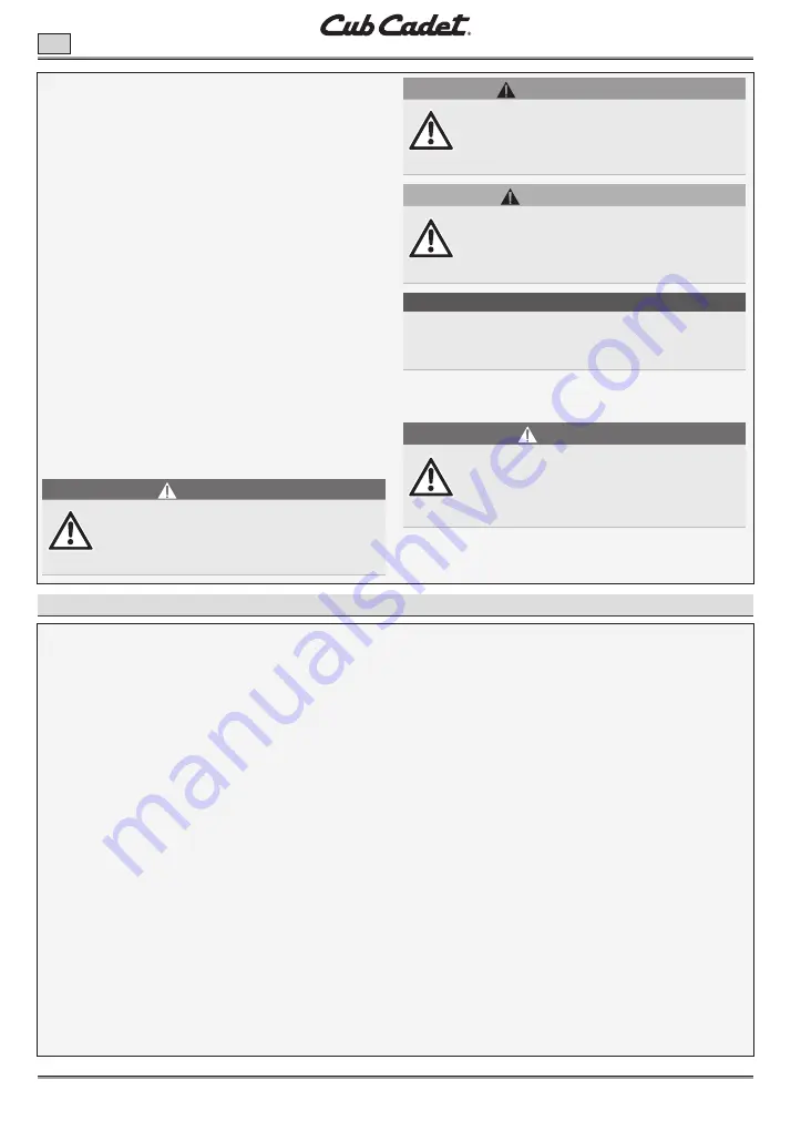 Cub Cadet LH5 H60 Manual Download Page 88