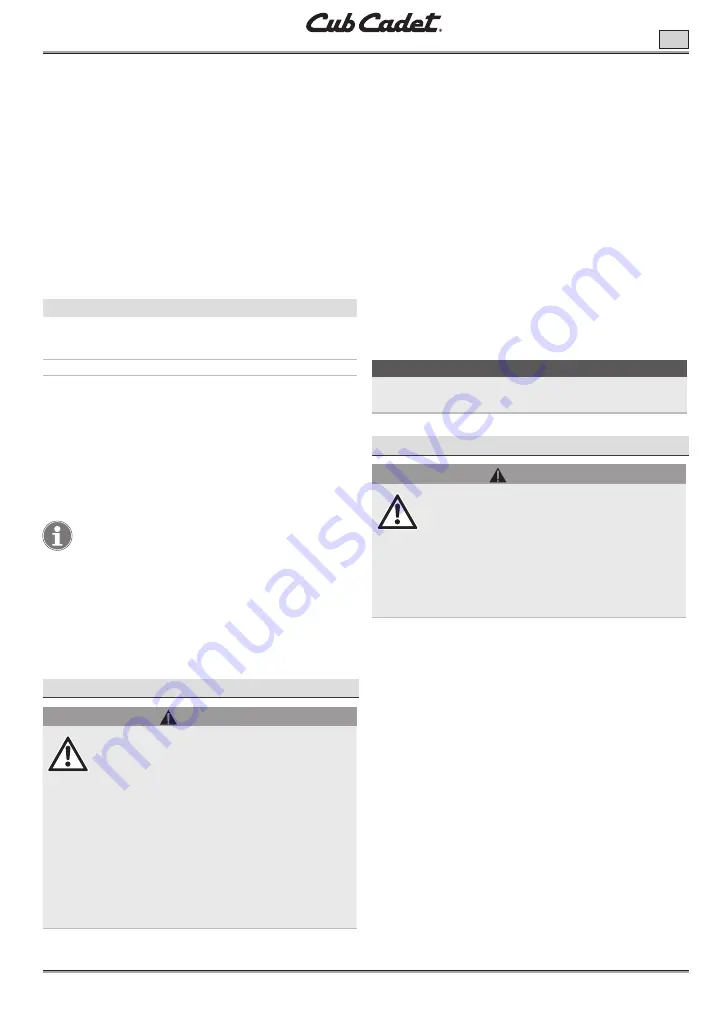 Cub Cadet LH5 H60 Manual Download Page 103