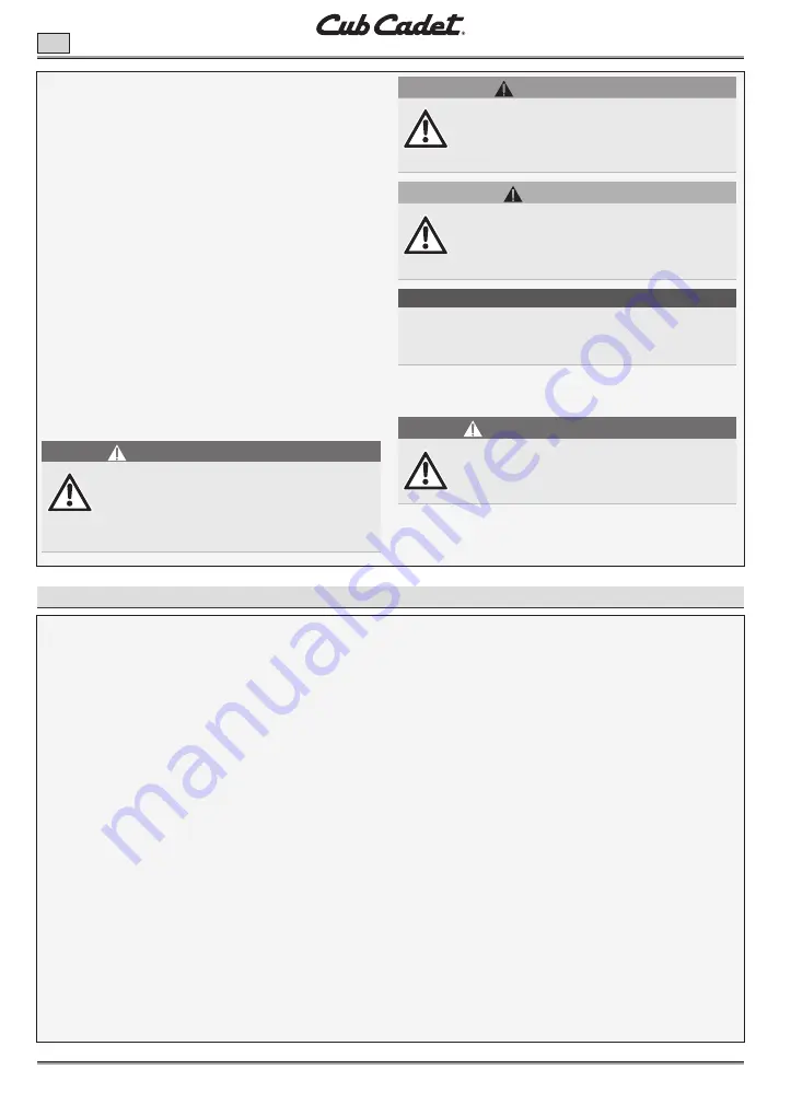 Cub Cadet LH5 H60 Manual Download Page 124