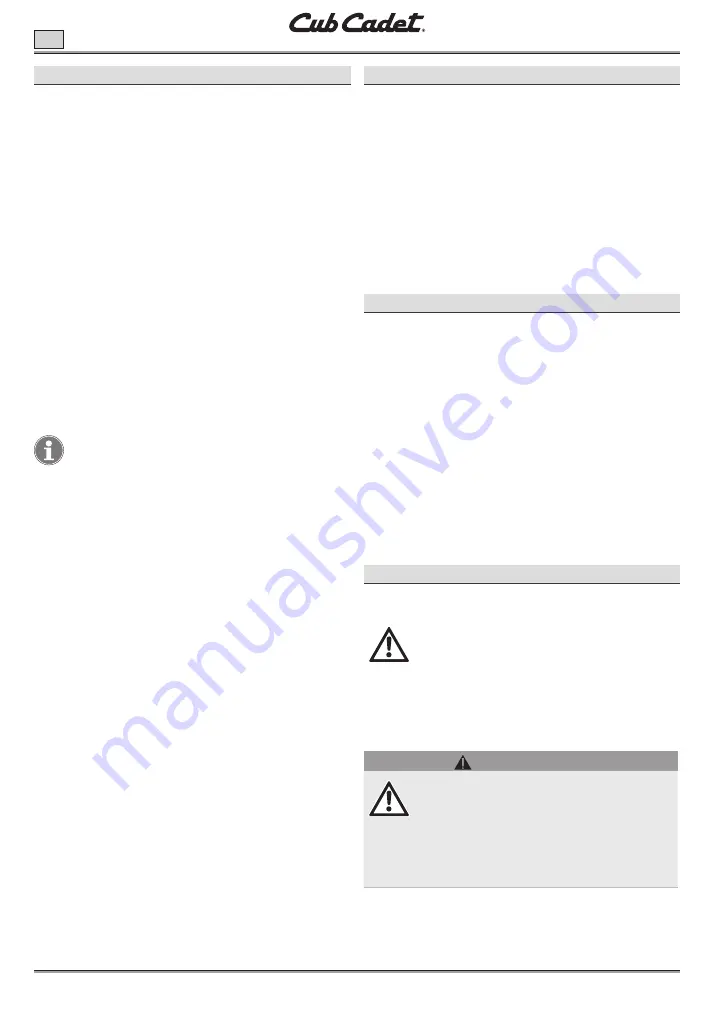 Cub Cadet LH5 H60 Manual Download Page 128