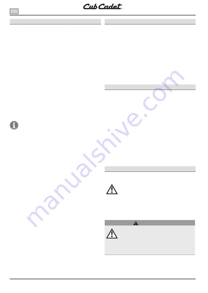 Cub Cadet LH5 H60 Manual Download Page 146