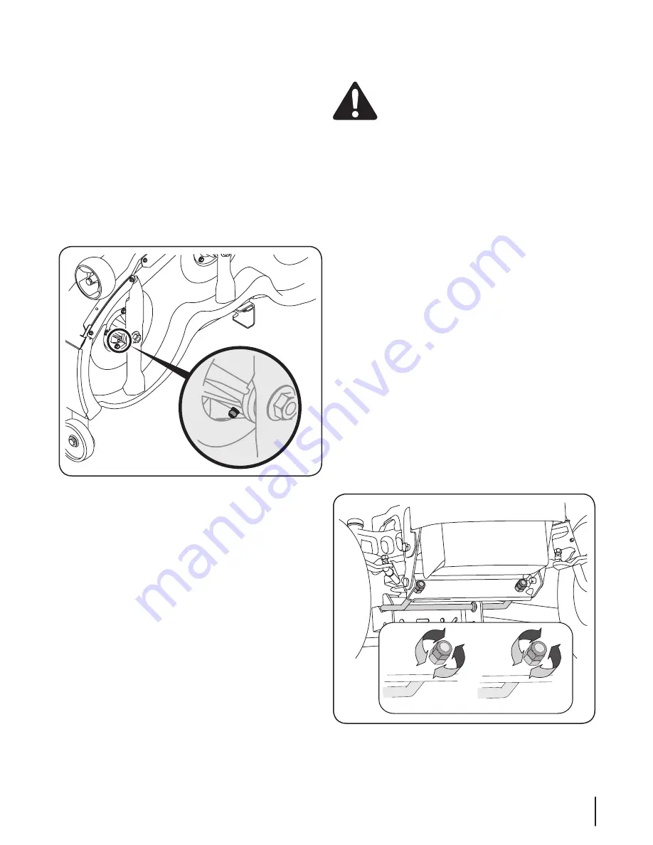 Cub Cadet LT1050 Operator'S Manual Download Page 21